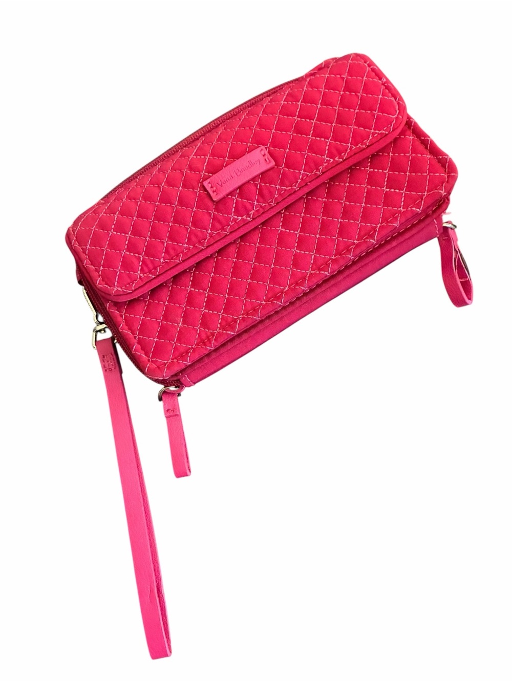 Vera Bradley Pink Quilted Wristlet